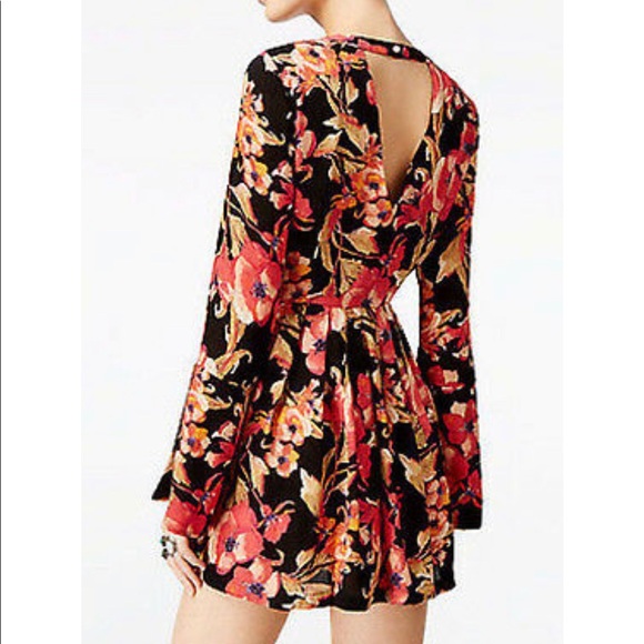 NWT Free People Tegan Long Sleeve Dress - Picture 2 of 6